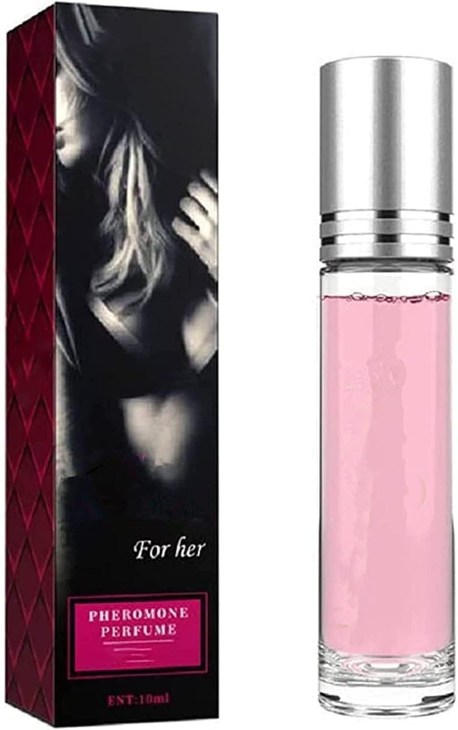 Intimate Partner Erotic Perfume, Romantic Pheromone Glitter Perfume, Bellunamoon Romance Pheromone Perfume, Pheromone Infused Essential Oil Perfume, Increase Intimacy Perfume Unisex (Female)