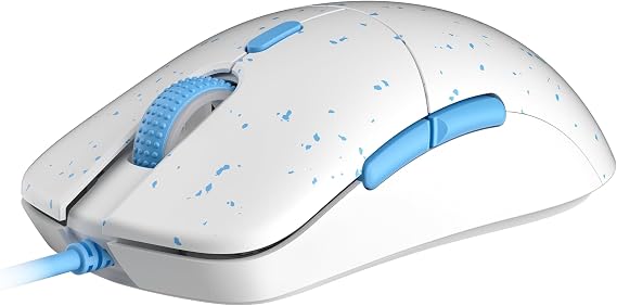 HK GAMING Mira XM1 Ultra Lightweight Gaming Mouse | 58 Grams | max 16000 cpi | 1kHz USB Wired | 6 Buttons | Anti Slip Grips (Massalia)