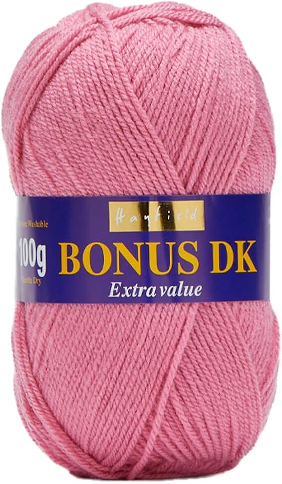 Sirdar Hayfield Bonus DK Double Knitting, Deep Rose (616), 100g