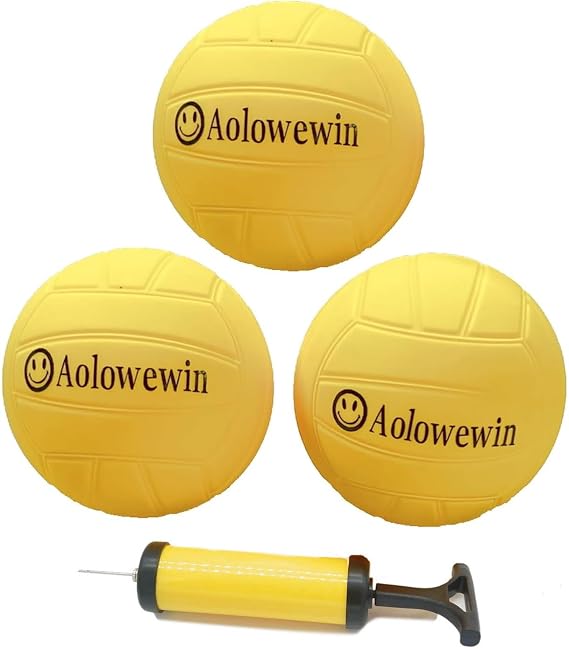 Replacement Balls for Roundnet Game Sport Set, 3.5-inch Soft Bouncing Balls, Roundnet Game Balls