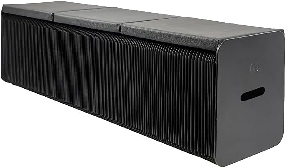 Furniture Modern Design Accordion Folding Paper Stool Sofa Chair Kraft Paper Telescopic Bench, Relaxing Footrest, Can Meet Your Different Needs