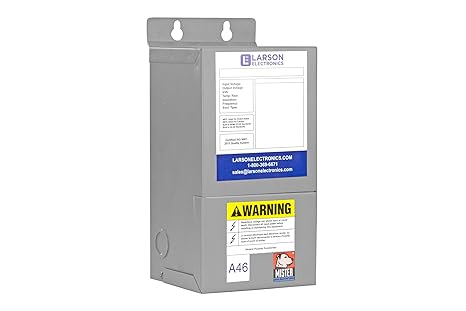 1-Phase Buck and Boost Transformer - 208V Primary - 230V Secondary - 62.5, 130 or 208.33 Amps - 50/60Hz