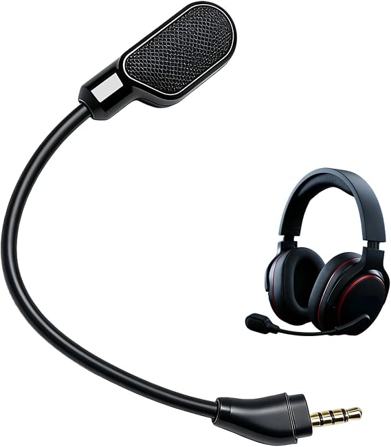 Replacement Microphone Compatible with HyperX Cloud III,3.5mm