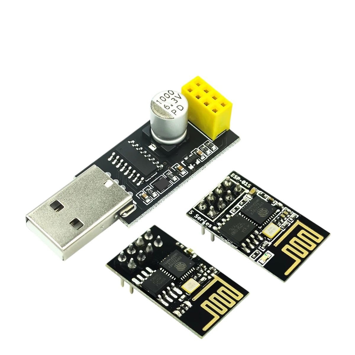 ESP01 Programmer Adapter Uart ESP-01 ESP-01S ESP8266 CH340G USB to Serial Wirelest Wf Developent Board Module New 2025 for Arrival High Reliable Electronic Component, Precision, Stable Performance