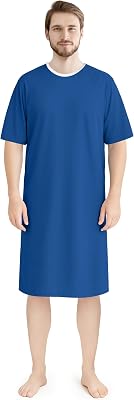 Utopia Care Mens Hospital Gown Soft and Comfortable Patient Gown