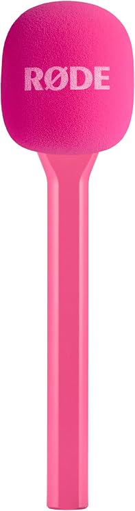 RDE Interview GO Handheld Adaptor for RDE Wireless Microphones (Pink)