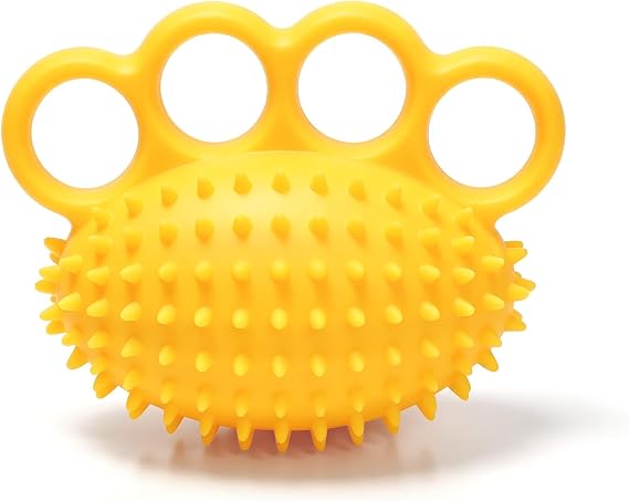 Hand Exercise Ball Finger Trainer - Kneading Ball for Hands Therapy, Strengthening of Hand, Improve Flexibility Squeeze Stress Relief Balls