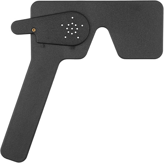 Medarchitect Ophthalmic Eye Occluder with 14 Holes, Negro