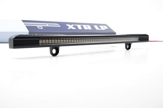 Xenon Depot Reverse Light System, XTR LP License Plate Light Bar, Universal Flush Mount, fits Any US-Spec License Plate Mounts, LED Reverse Light Bar (1x XD.LED400, 1x WP322)