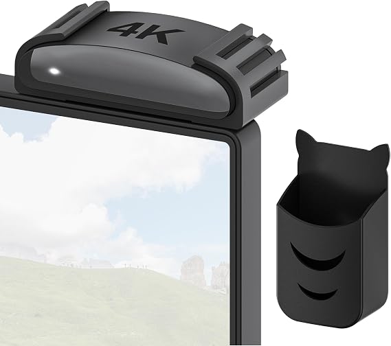 Streaming Device Mount for Roku Express 4K, Express 4K+ Holder for Mounted TV with Remote Holder - Space Saving Holder for Roku Express 4K, for Roku Express 4K+ Mount for TV Remote Reception