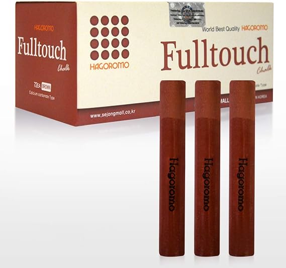 Hagoromo Fulltouch Chalk 1Box (72Pcs) Brown