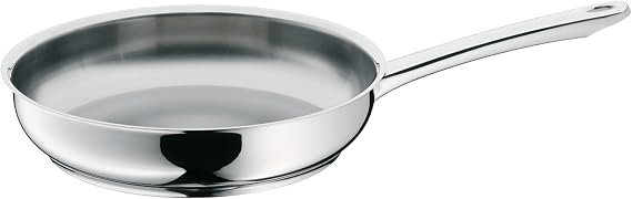 WMF frying pan uncoated Ø 20cm Profi pouring rim stainless steel handle Cromargan stainless steel suitable for induction dishwasher-safe