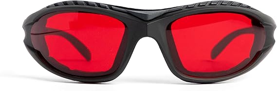 TrueDark by Dave Asprey | Twilights Red Lenses Block 99% Blue, Green & Violet Light for Night Use