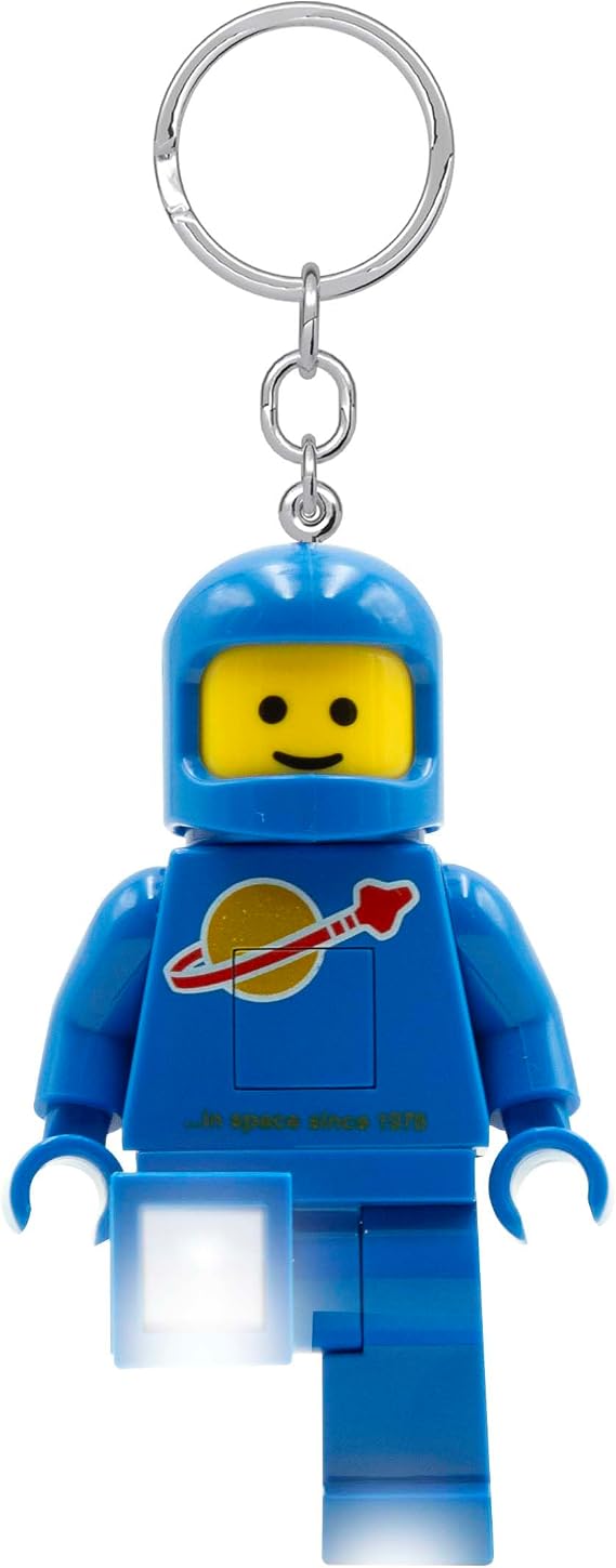 LEGO Keychain Light - Spaceman Blue (KE10H) Large 3 Inch Tall