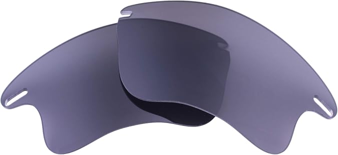 Polarized Replacement Lenses for Oakley Fast Jacket XL Sunglasses - (Grey Polarized)