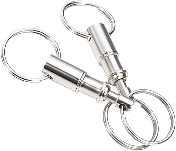 Quick Release Pull Apart Valet Keychain Accessory Detachable for Convenience Outdoor Sports Tool(G)