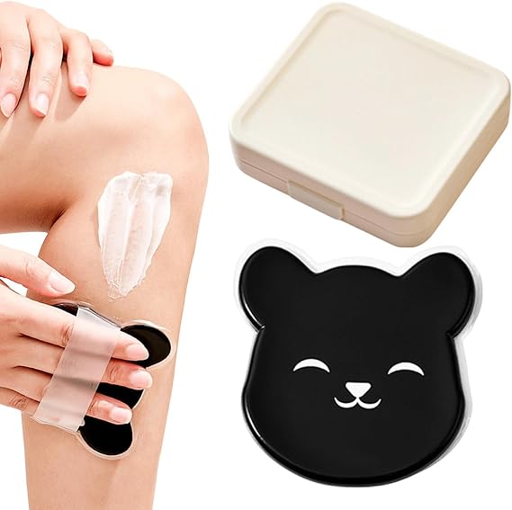 Cream Applicator Bear Shape Cute Soft Pad