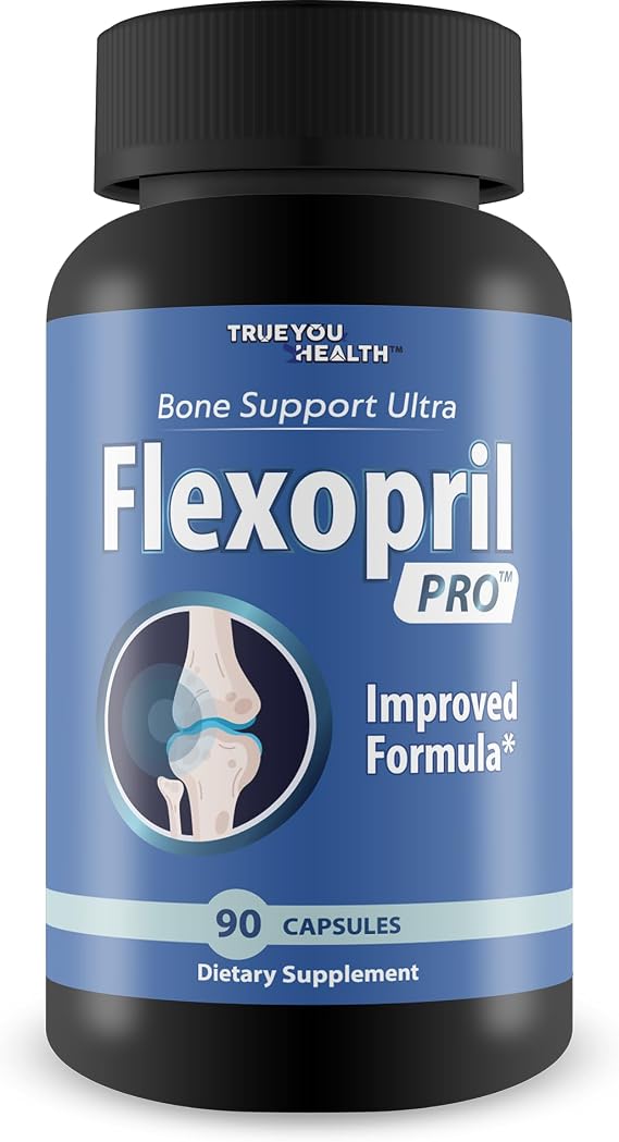 Bone Support Ultra Flexopril Pro - Improved Formula - Our Best Bone Health Supplement - Advanced Bone Support Supplement with Calcium and Vitamin D Bone Health Support