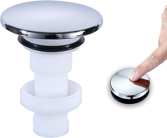 Compatible with Pfister, 972-098J, Push-fit Seal Replacement Plug (Chrome)