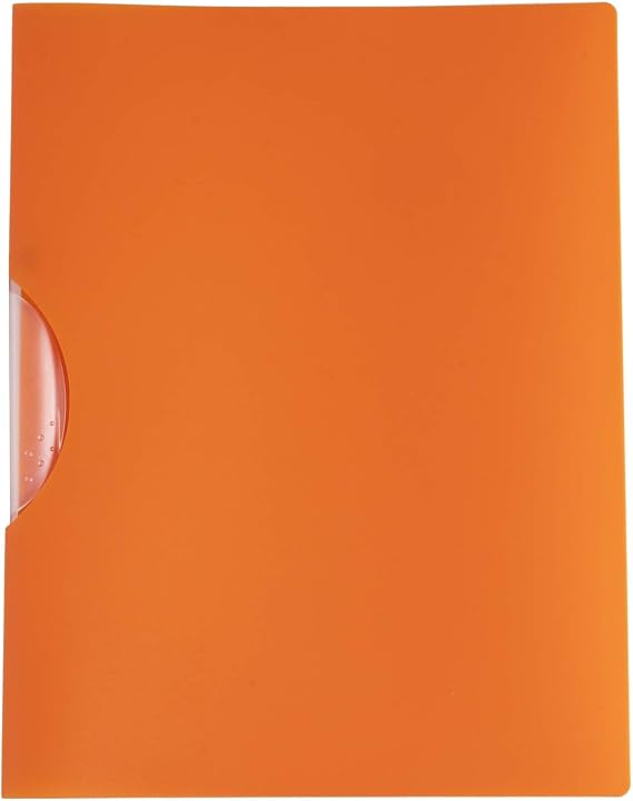 A4 Orange Swing Clip Folder Document File