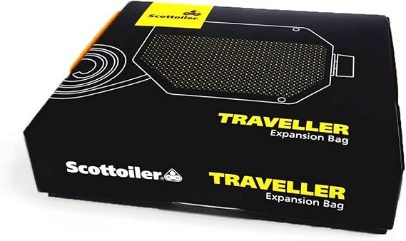 Scottoiler Traveller Expansion Bag - Range Extender for Scottoiler Chain Oilers...