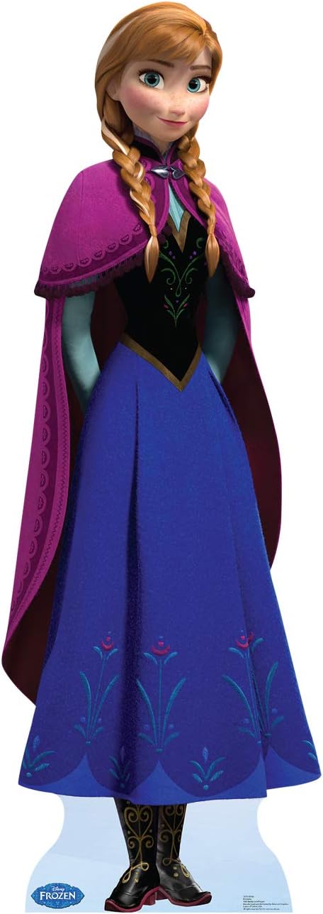 Cardboard People Anna Cardboard Cutout - Frozen