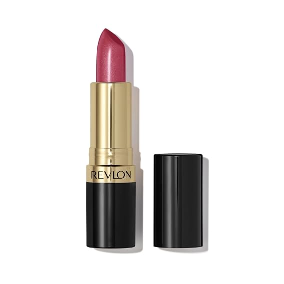 Revlon Super Lustrous Lipstick, Creamy Formula For Soft, Fuller-Looking Lips, Moisturized Feel, 520 Wine With Everything, 0.15 oz