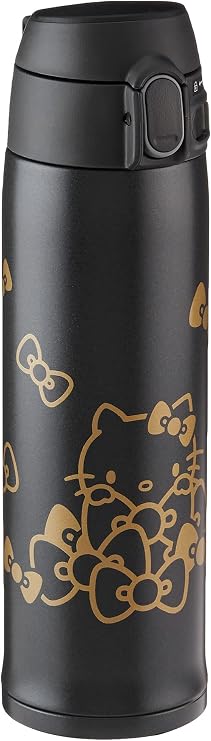 Zojirushi Hello Kitty 16oz Stainless Vacuum Insulated Mug, Black (Black) | Vacuum insulated
