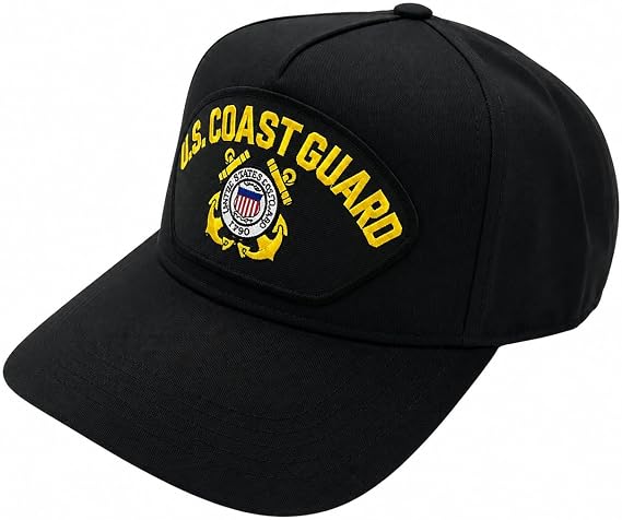 US Coast Guard Patch Adjustable Baseball Cap