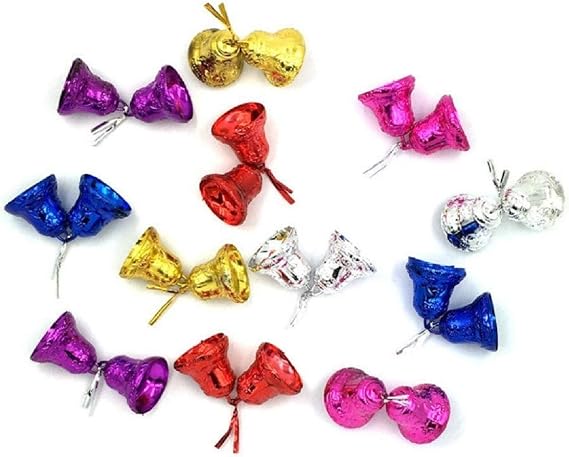 Moira 30 pcs Christmas Tree Mini Bells Decoration(Multicolor)