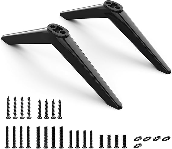 TV Stand Compatible with Samsung 32 inch Class FHD (1080P) Smart LED TVs, TV Stand Legs Only for Samsung TV Stands Base Replacement UN32J5205AF