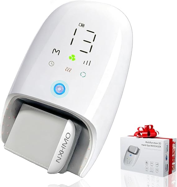 Hand Massager with Heat and Compression,Hand & Wrist Massager for Arthritis and Carpal Tunnel Pain Relief