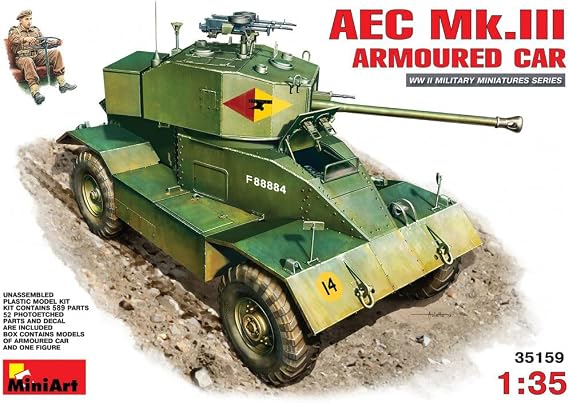 Miniart 35159 – AEC MK 3 Armoured araç