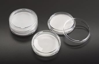 Simport D210-18B Polystyrene Absorbent Pad Petri Dish with Pads, Sterile, 50mm Diameter x 9mm Height Case of 500
