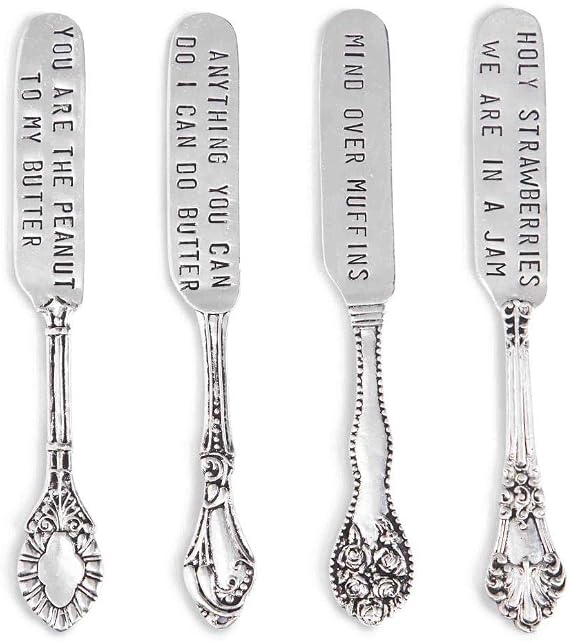 Mud Pie Circa Spreader Set, Silver