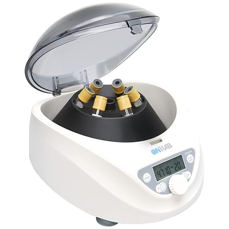ONiLAB Lab PRP Centrifuge, 6X15ml/10ml/7ml/1.5-5ml, 300-5000RPM, Max 2600g