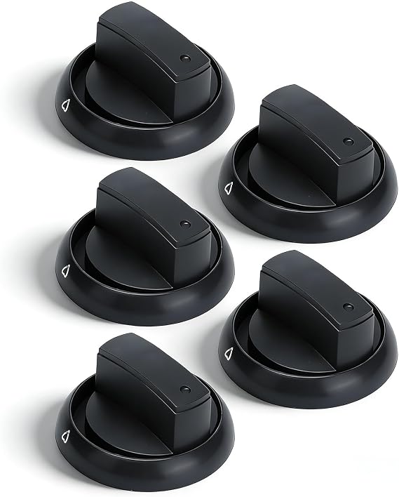 10PCS Gas Stove Knobs, Universal Control Knobs Replacement Parts, 8mm/0.31in Cooker Replacement Knobs for Kitchen Cooktop, Gas Stove & Various Ovens