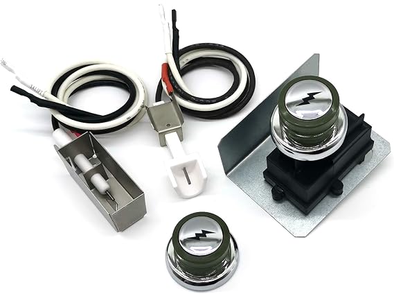 WEMEIKIT Universal Igniter Kit for Weber Genesis & Spirit Side-Control Grills 200/300 Series, as E/S-200, 210, 310, 320 Ignitor Kit, Upgraded Replacement Ignition for Weber 67847, 91360, 67726