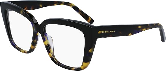 FERRAGAMO Eyeglasses SF 2939 N 235 Vintage Blue Tortoise/Black