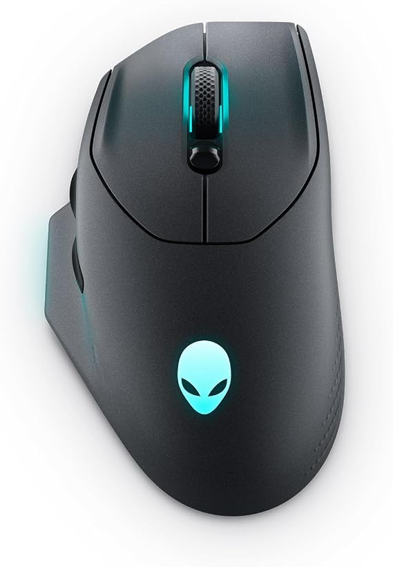 Dell Alienware AW620M Wired Wireless Gaming Mouse Dark Side of the Moon FKHF6 545-BBFB