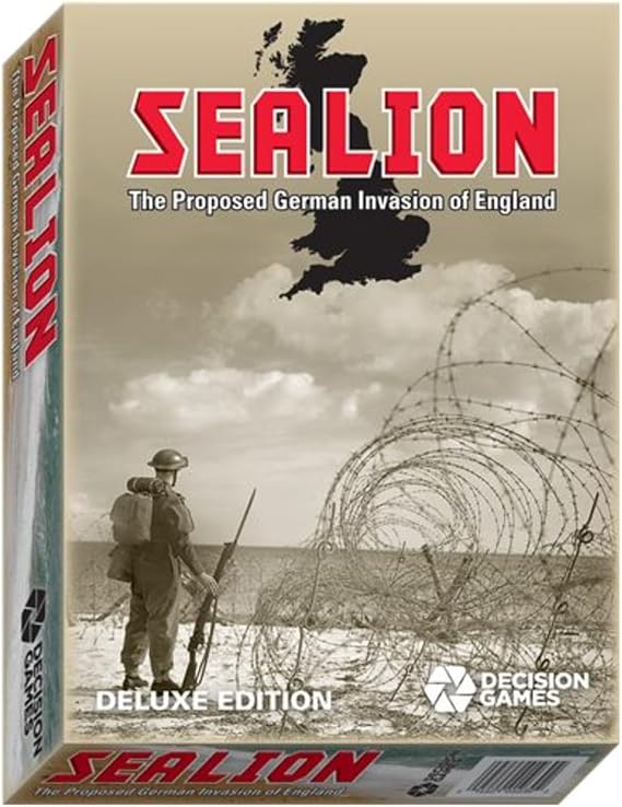 Decision Games Sealion - The Proposed German Invasion of England (Deluxe Edition)