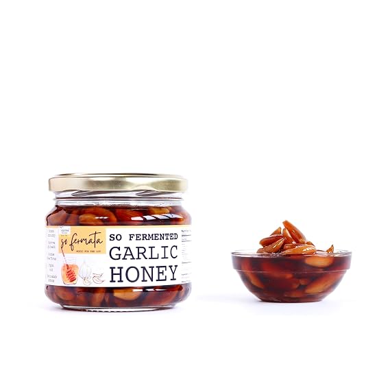 Tassyam Fermented Garlic Honey 350g, 12.35 Ounce (Pack of 1)