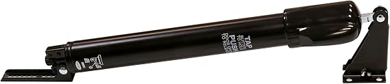 LARSON Certified Black Storm Door Piston Hold-Open Kit, Storm Door Closer can Hold Door Open for Hands Free Access