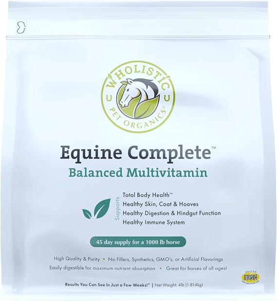 Horse Supplement for Total Body Health, 45 Day Supply for 1000 lb Horse