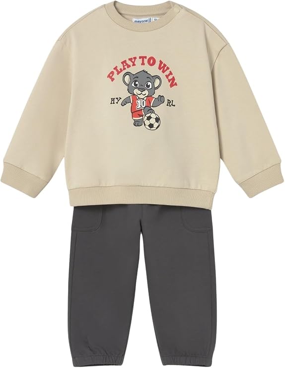 Mayoral Pullover tracksuit for Baby-Boys Coal