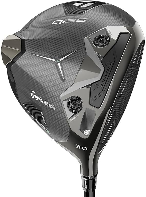 TaylorMade Qi35 LS Driver Golf Club, Optimized Launch and Spin, Customizable Weight Distribution, Low CG Design