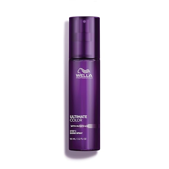 Wella Professionals Ultimate Color Shine Spray | Lasting Smoothness | Shine | For All Color-Treated Hair | 3.2 Fl Oz | 95ml