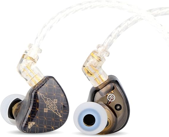 Linsoul TANGZU Wan'er S.G 10mm DD Driver PET Diaphragm IEM, Recessed 2Pin