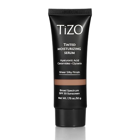 TIZO | Tinted Moisturizing Serum | SPF 30 | Shade in DEEP