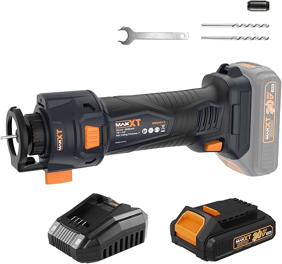 MAXXT Drywall Cutting Tool, Brushless Cordless Plasterboard Cutter